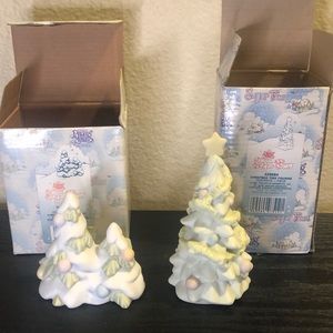 Precious Moments Sugar Town Single & Double trees #528684 & #533181